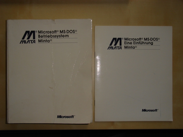 MS DOS 5.0 Handbuecher